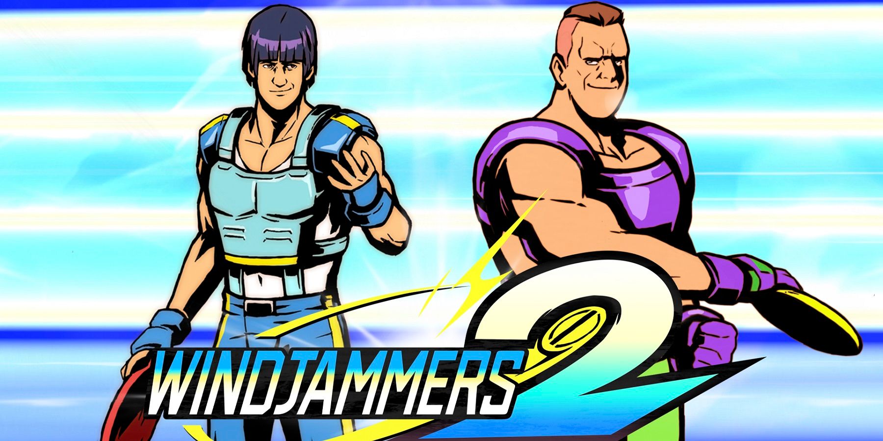 windjammers 2 characters holding discs feature