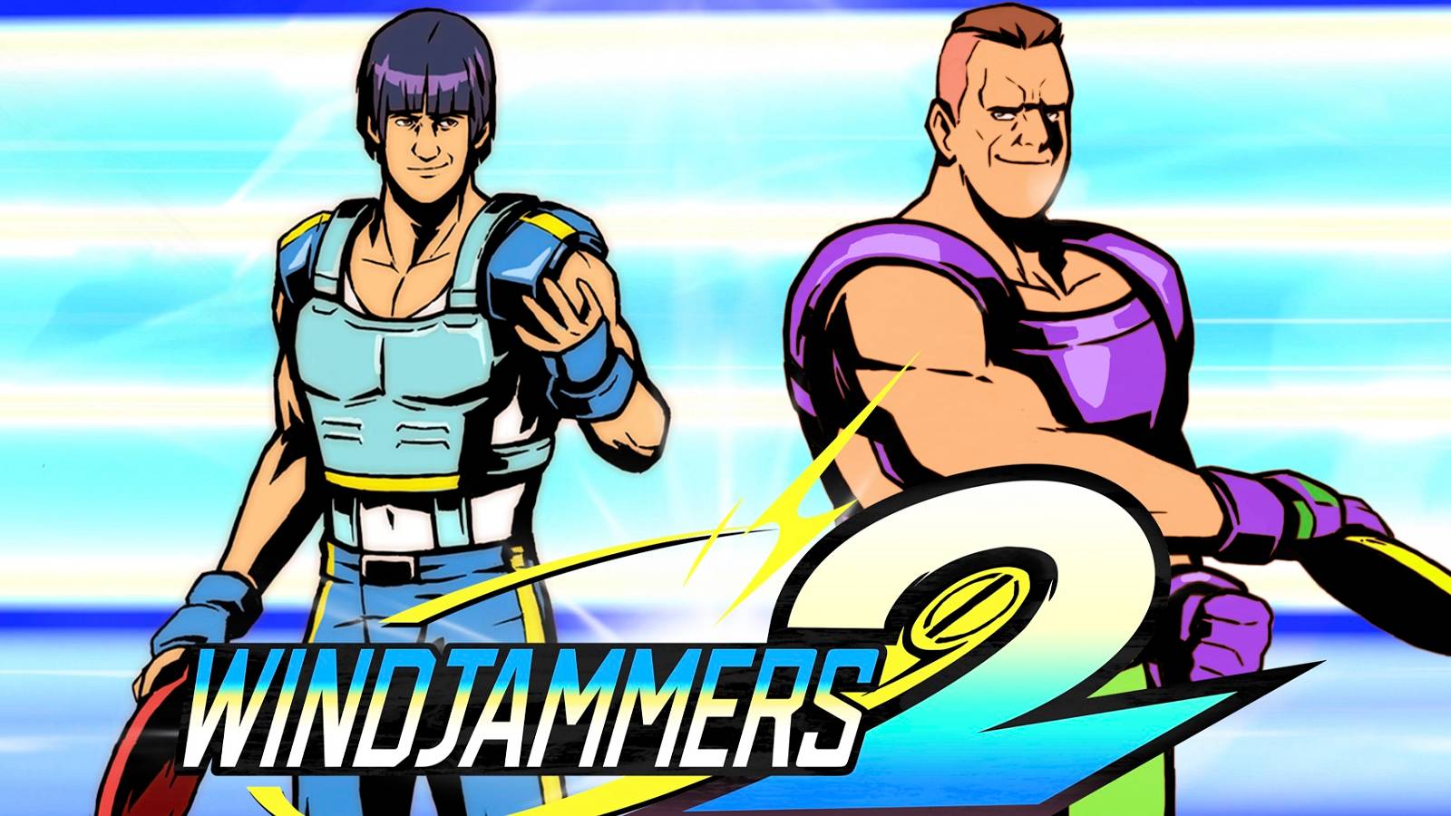 windjammers 2 characters holding discs feature