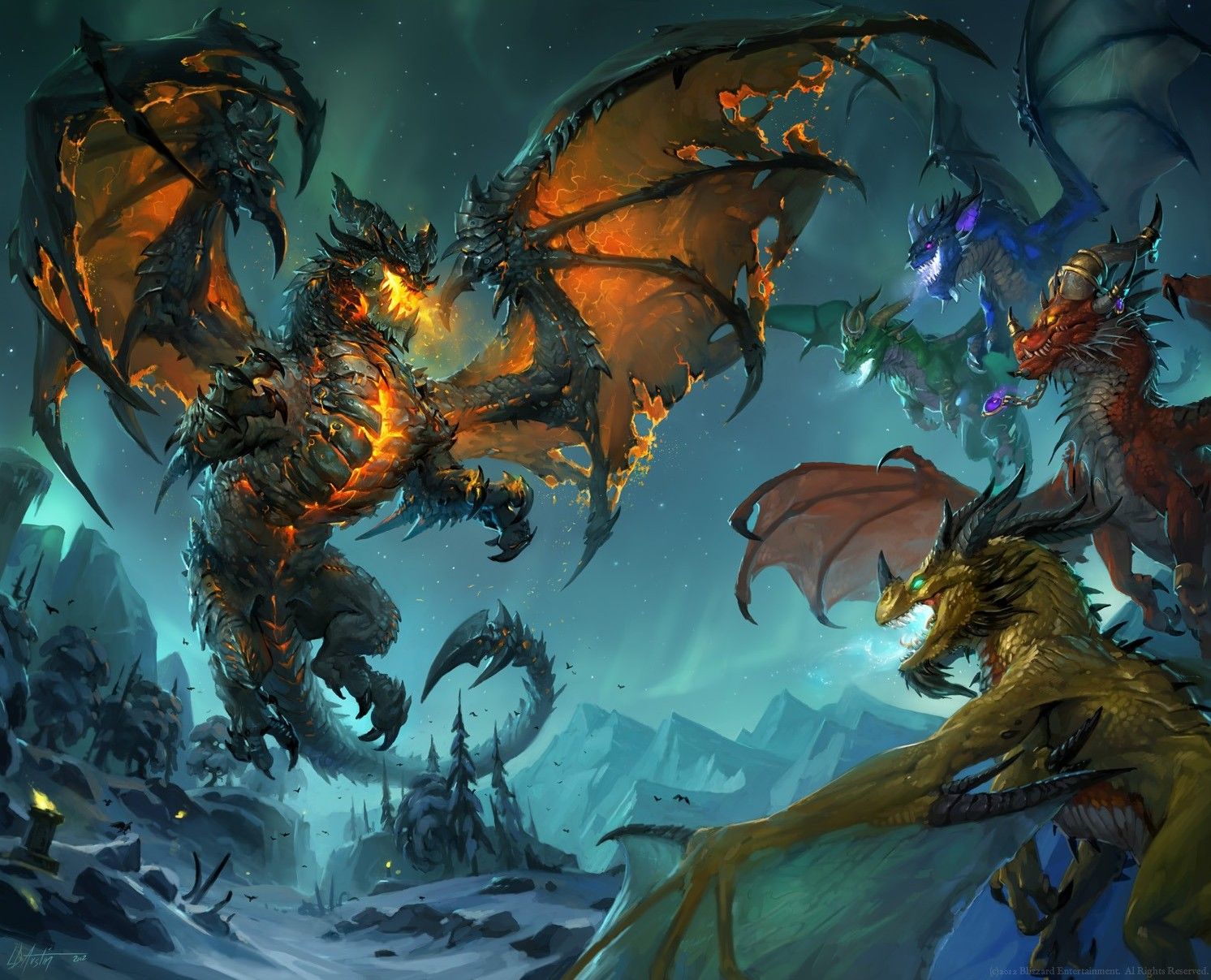 world of warcraft dragon aspects