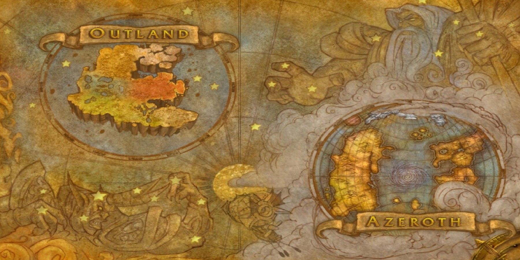 Karta zaleđa World of Warcrafta