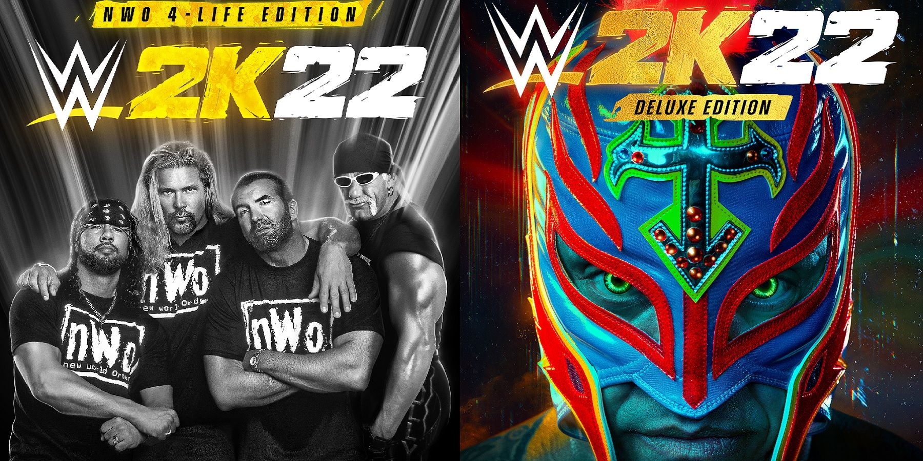 wwe 2k22 nwo 4 life and deluxe edition bundles