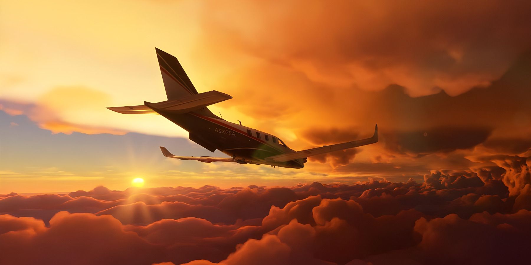 Microsoft Flight Simulator Sunset