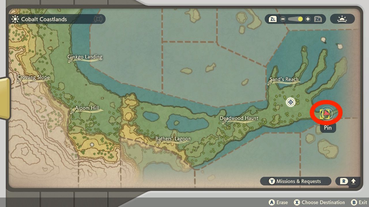 Pokemon Legends Arceus  Setting Up the Coastlands Camp Walkthrough (Request 46)