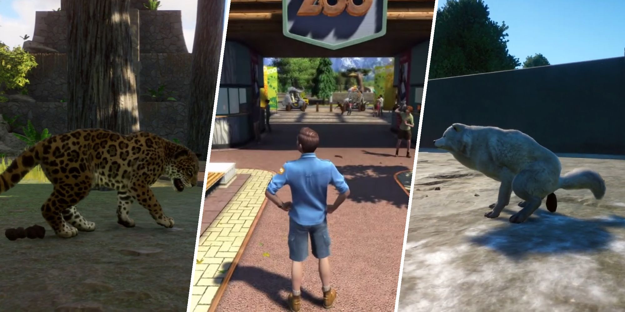 Zoo Tycoon Screens Take Us Top-Down and Close-Up