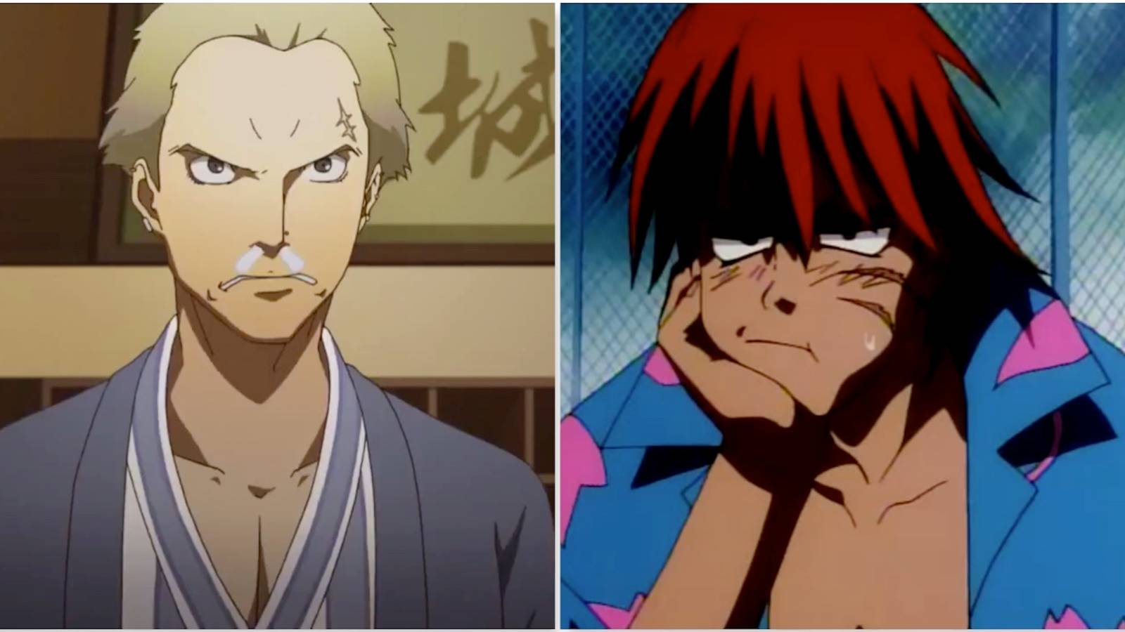 Kanji from Persona 4: The Animation and Gene from Outlaw Star