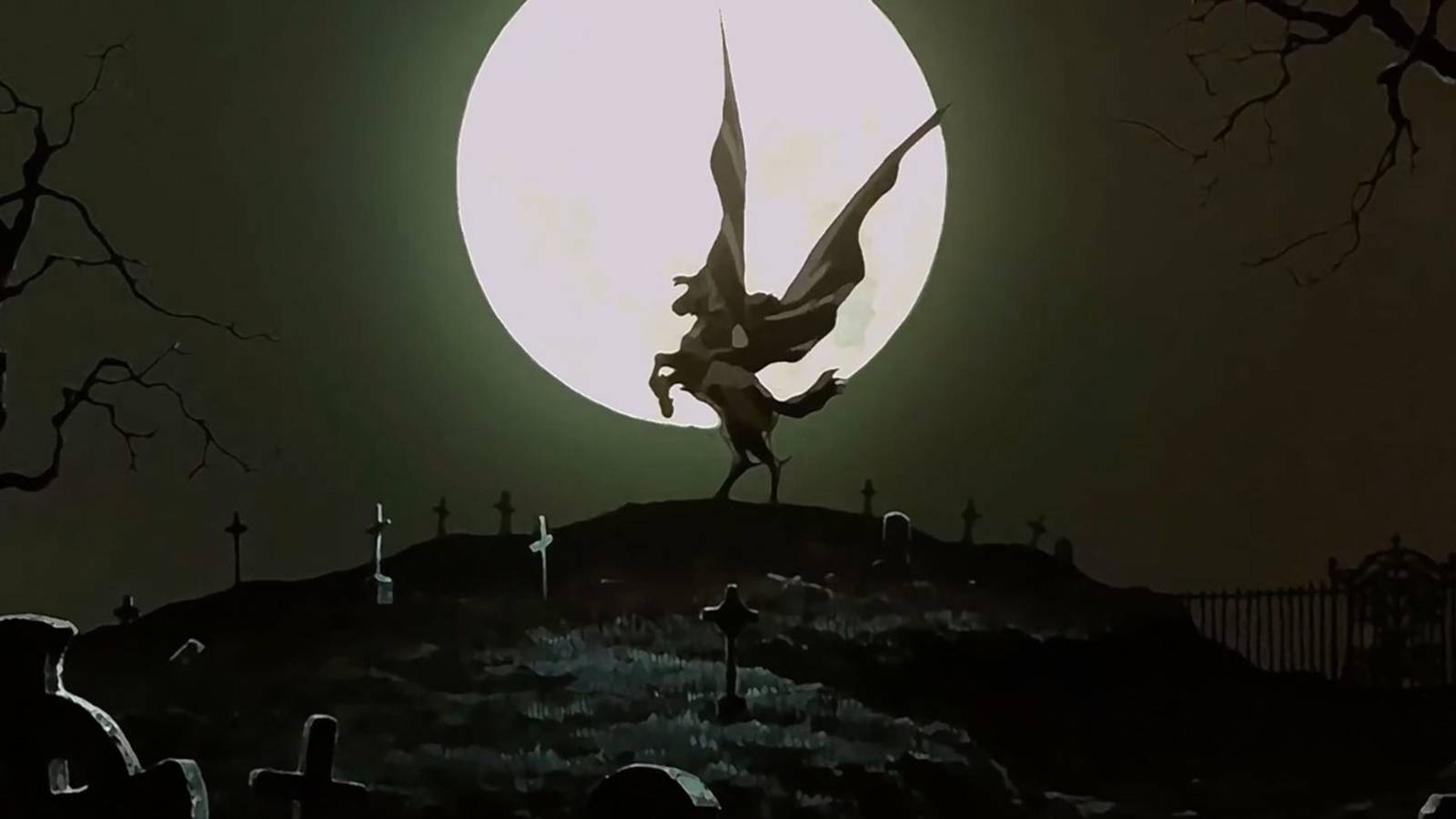 Vampire-Hunter-D graveyard and moon