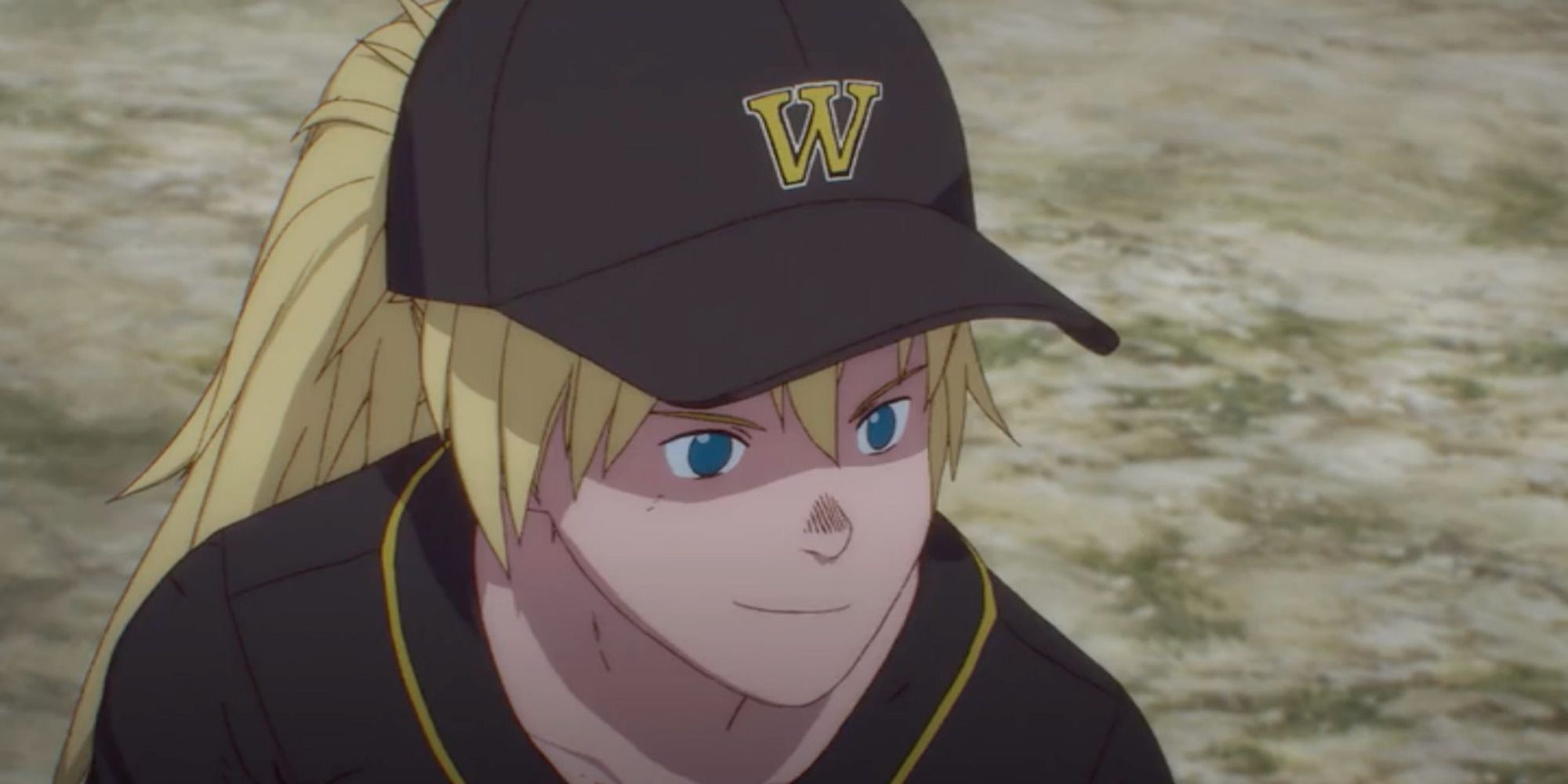 Nikaido wearing baseball cap