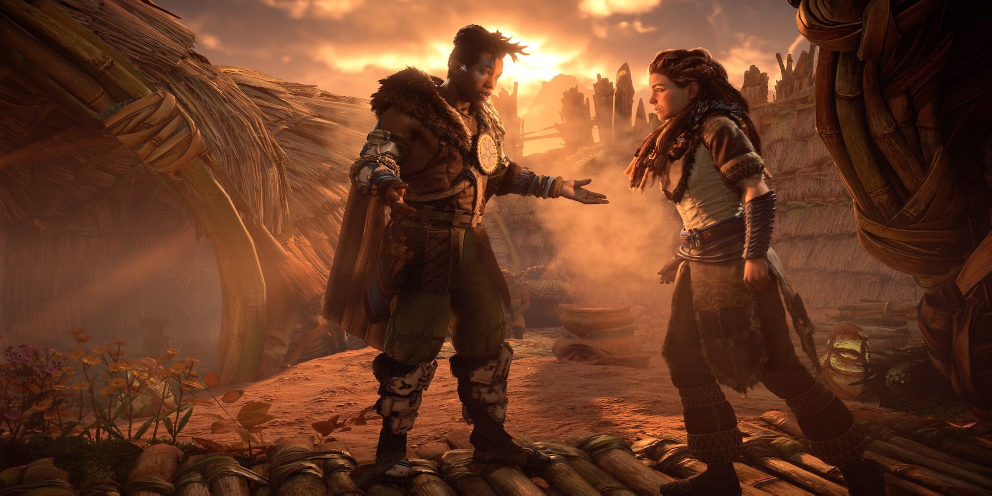 Varl and Aloy from Horizon Forbidden West