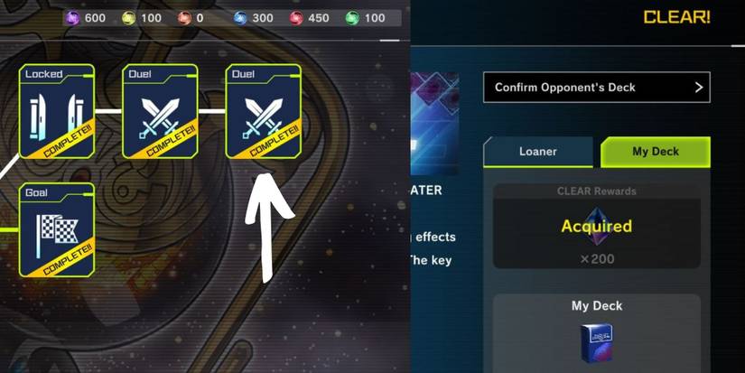 200 Gems from Yu-Gi-Oh! Master Duel Scenario