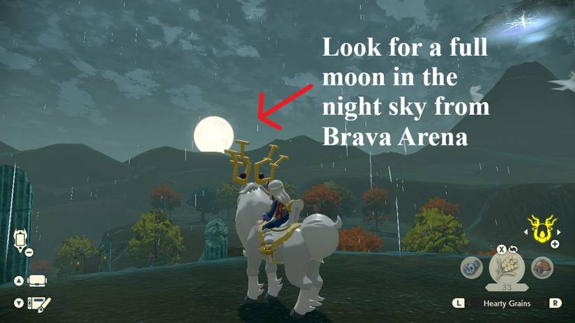 pokemon legends arceus how to evolve ursaring into ursaluna crimson mirelands peat block ride ursaluna find treasure full moon lunar cycle teddiursa ursaring locations