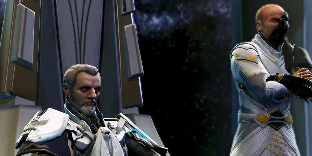 Gameplay footage of Emperor Valkorion from Star Wars: The Old Republic