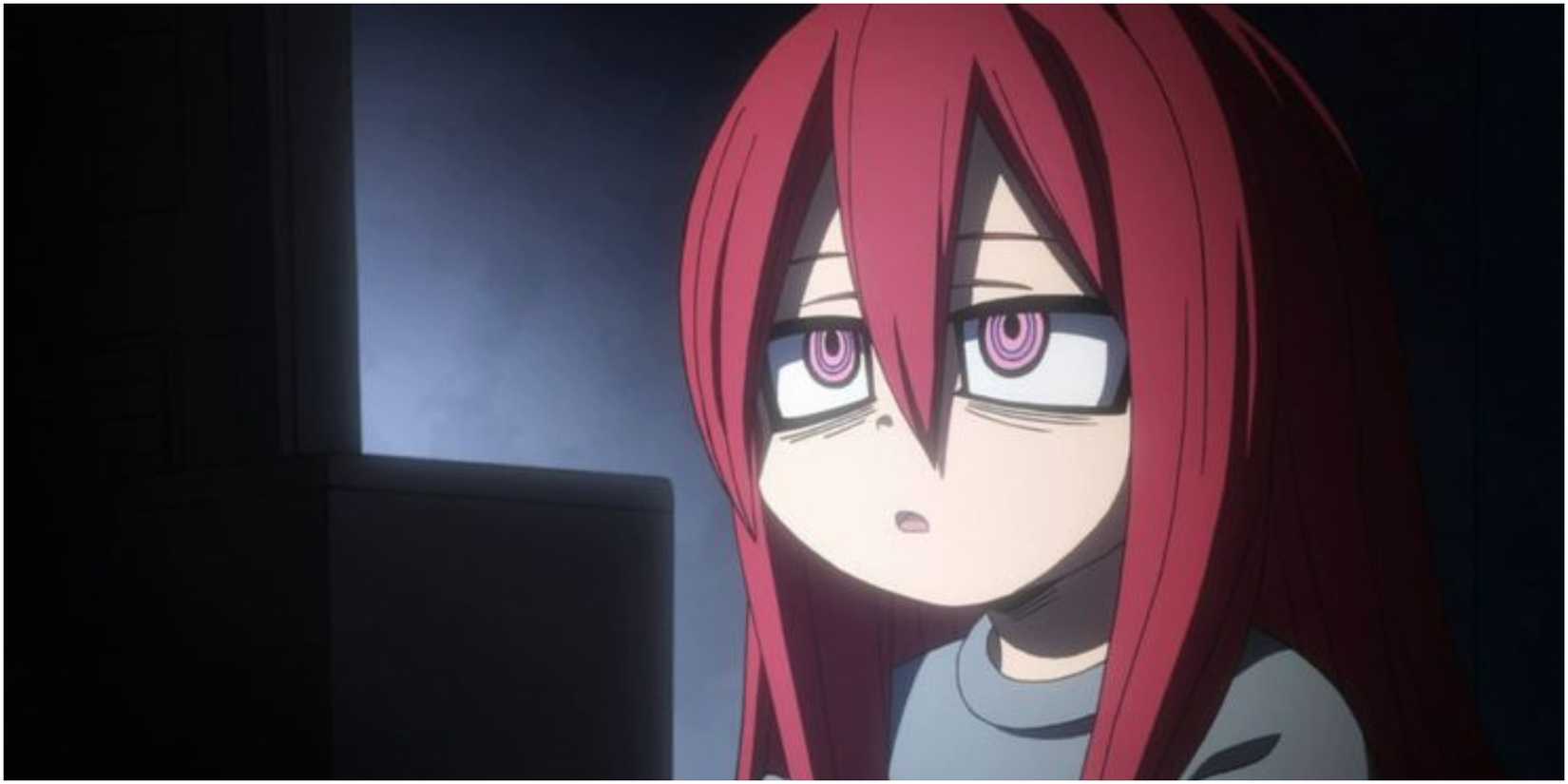 My Hero Academia A Depressed La Brava On The Computer In Her Room