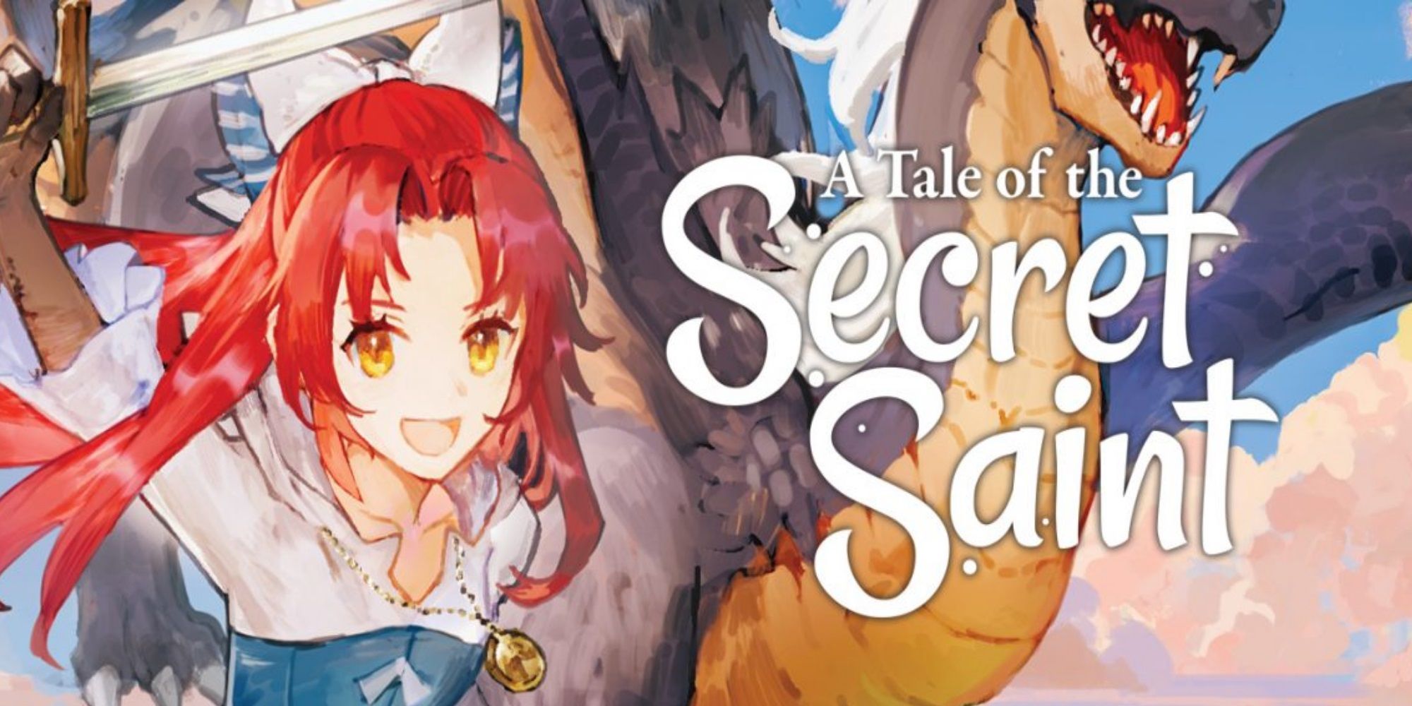 An image of the light novel A Tale of the Secret Saint.