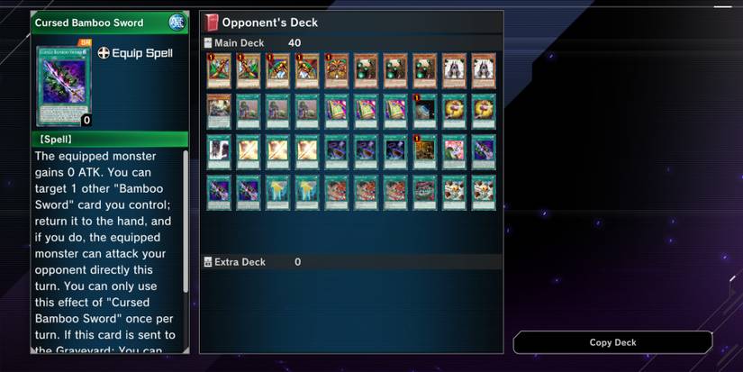 A potential Yugioh Master Duel Exodia Deck