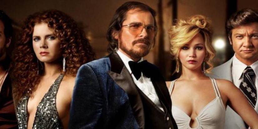American Hustle promo poster main characters