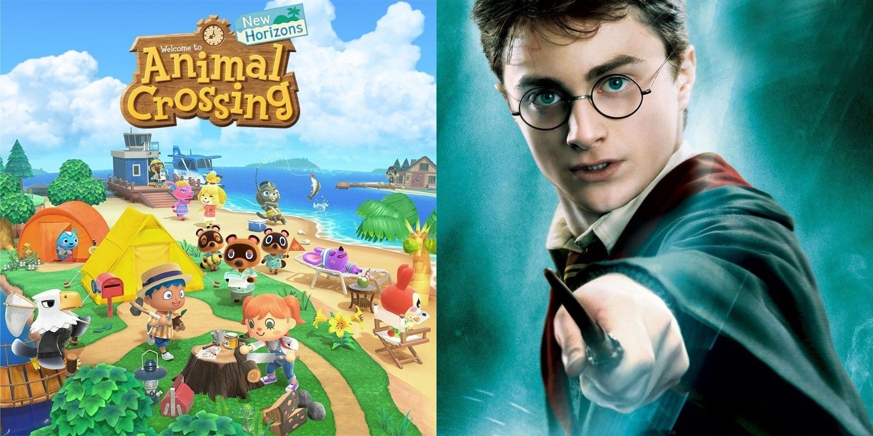 Animal Crossing New Horizons Player Makes Harry Potter-Themed House That Looks Like Hogwarts