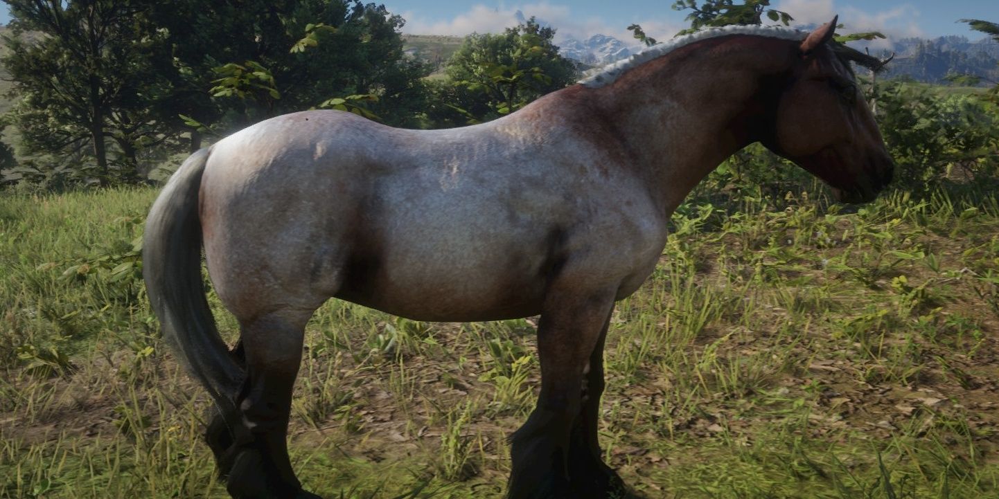 Ardennes, a horse breed in Red Dead Redemption 2