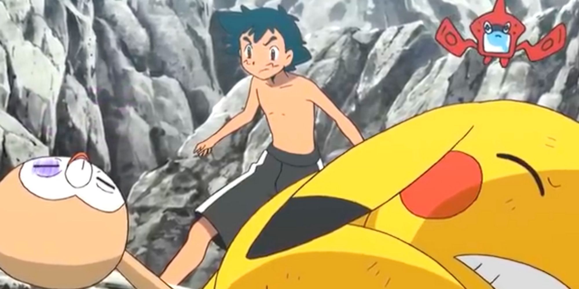 Pokemon: Ash, Rowlett And Pikachu Are Defeated In Battle By Jessie And James From Team Rocket