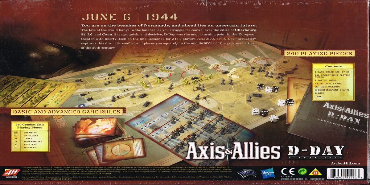 Axis & Allies DDay