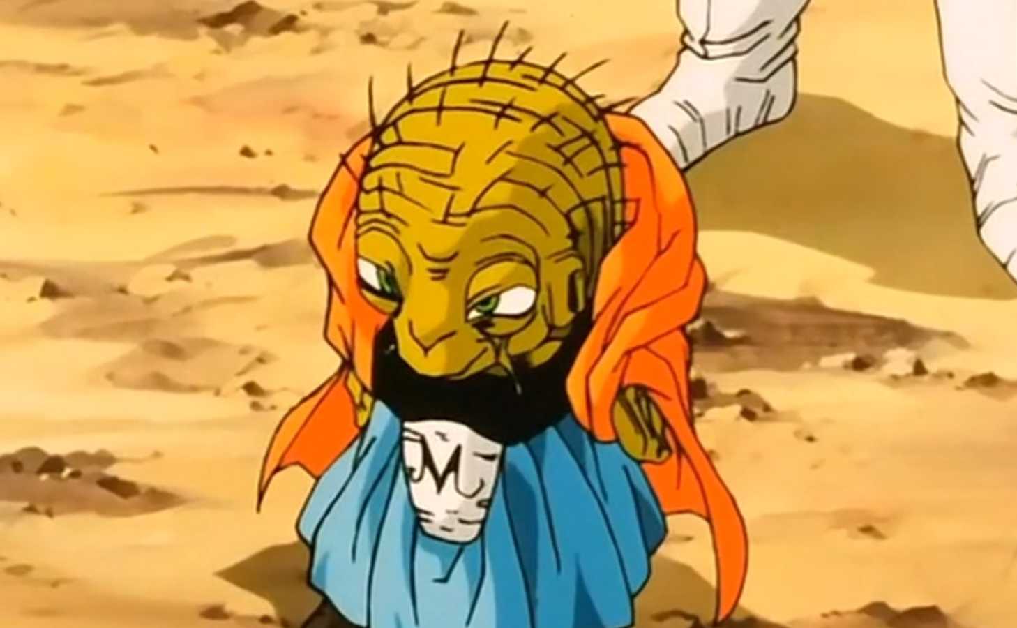 Dragon Ball Z Babidi standing in front of Dabura