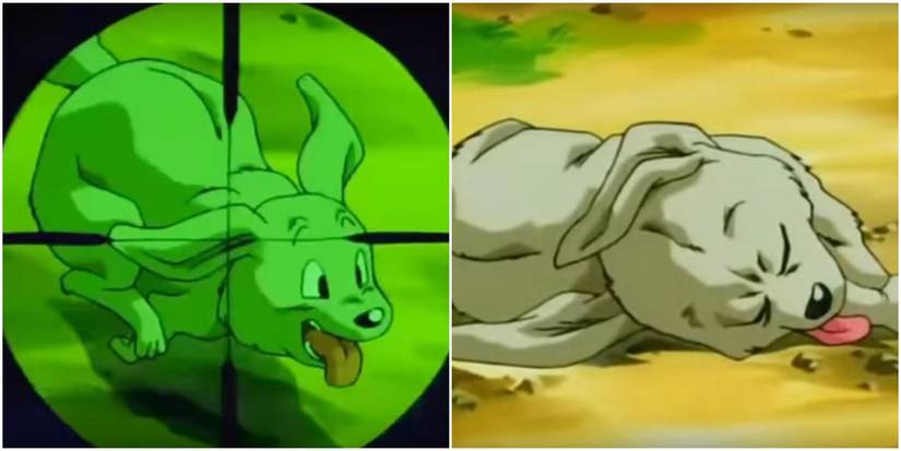 Bee the dog in Dragon Ball Z