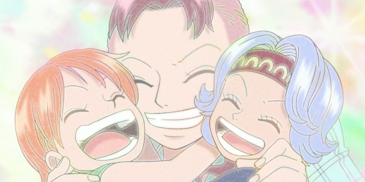 Bell-mere with Nami and Nojiko in One Piece
