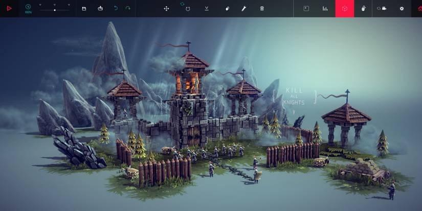 Besiege - A mission to kill knights.