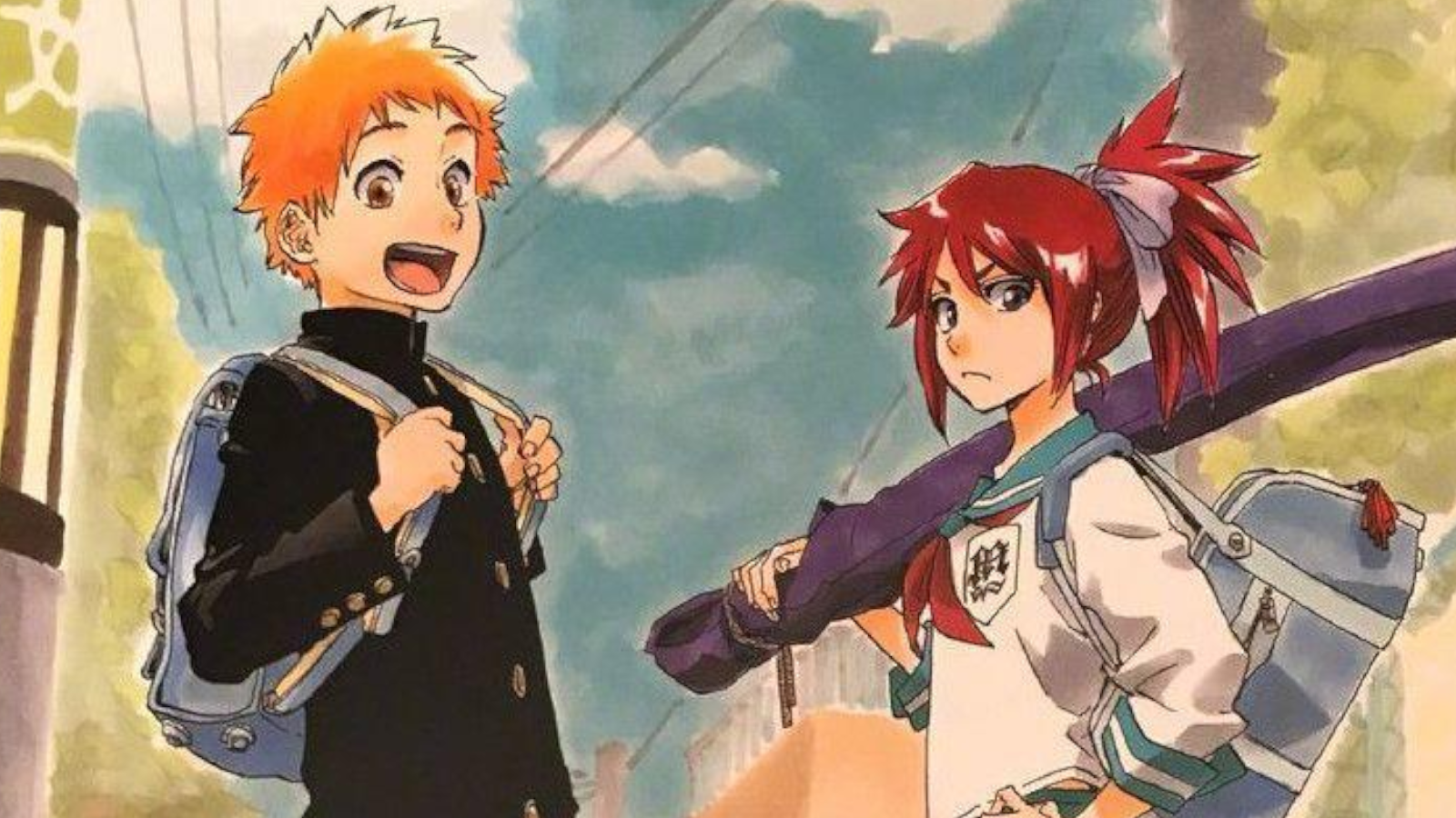 Kazui and Ichika Manga Artwork