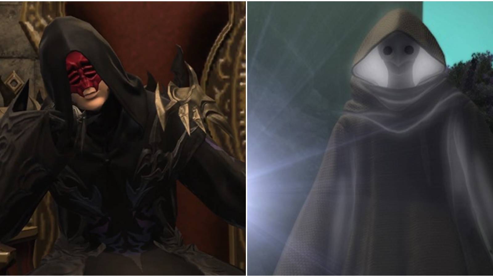 Split image of ancient and Ascian.