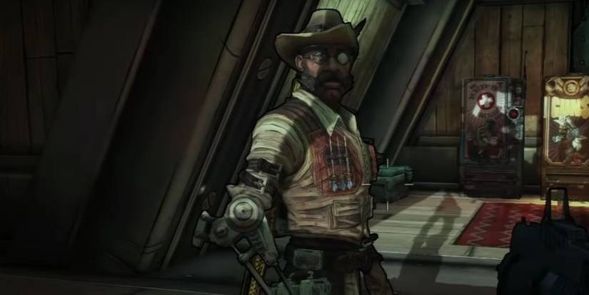 Sir Hammerlock from Borderlands 2 in the DLC Sir Hammerlock's Big Game Hunt.
