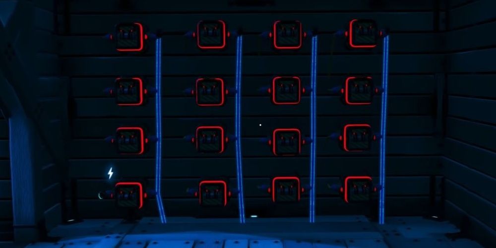 Example of a Combination Lock for a base in No Man's Sky.