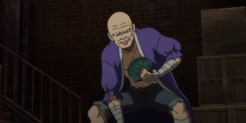 Chai steals Phoenix mirror in Shenmue anime