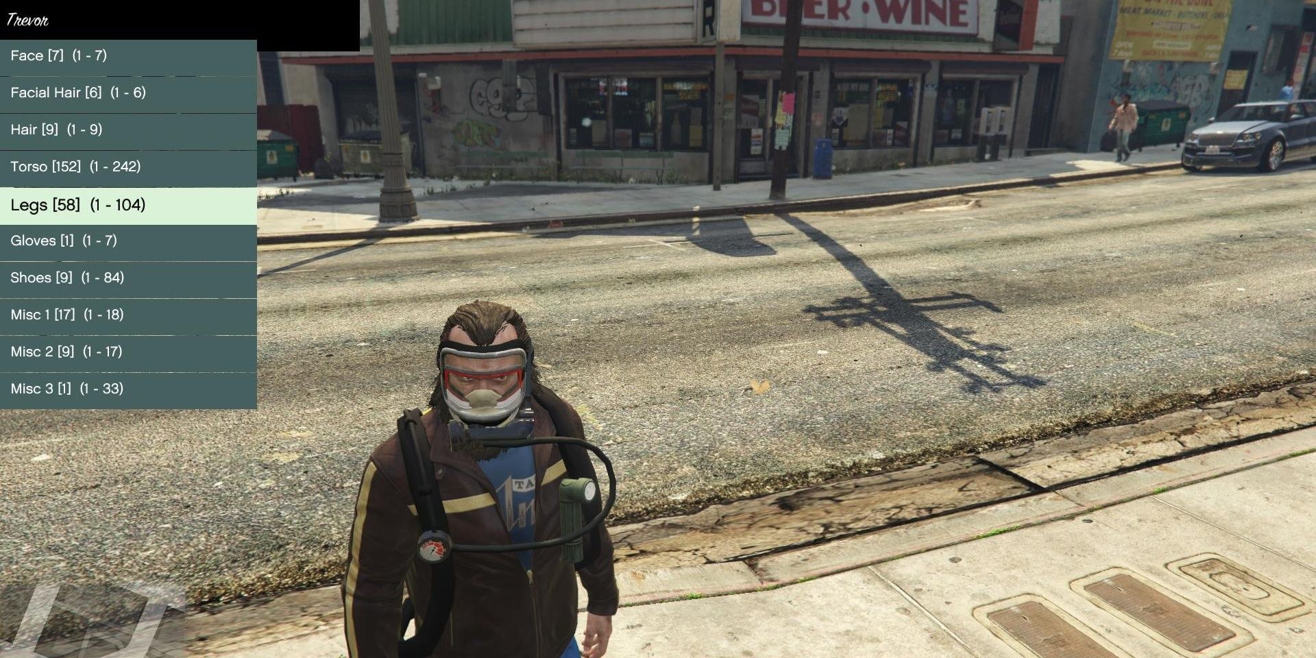 Character Menu for Grand Theft Auto 5