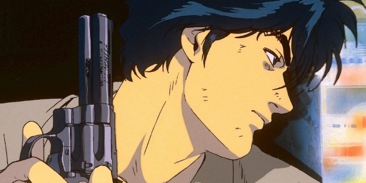 Anime City Hunter de los años 90.
