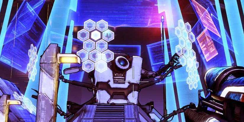 SYS_ADMIN NPC from Claptastic Voyage in Borderlands: The Pre-Sequel.