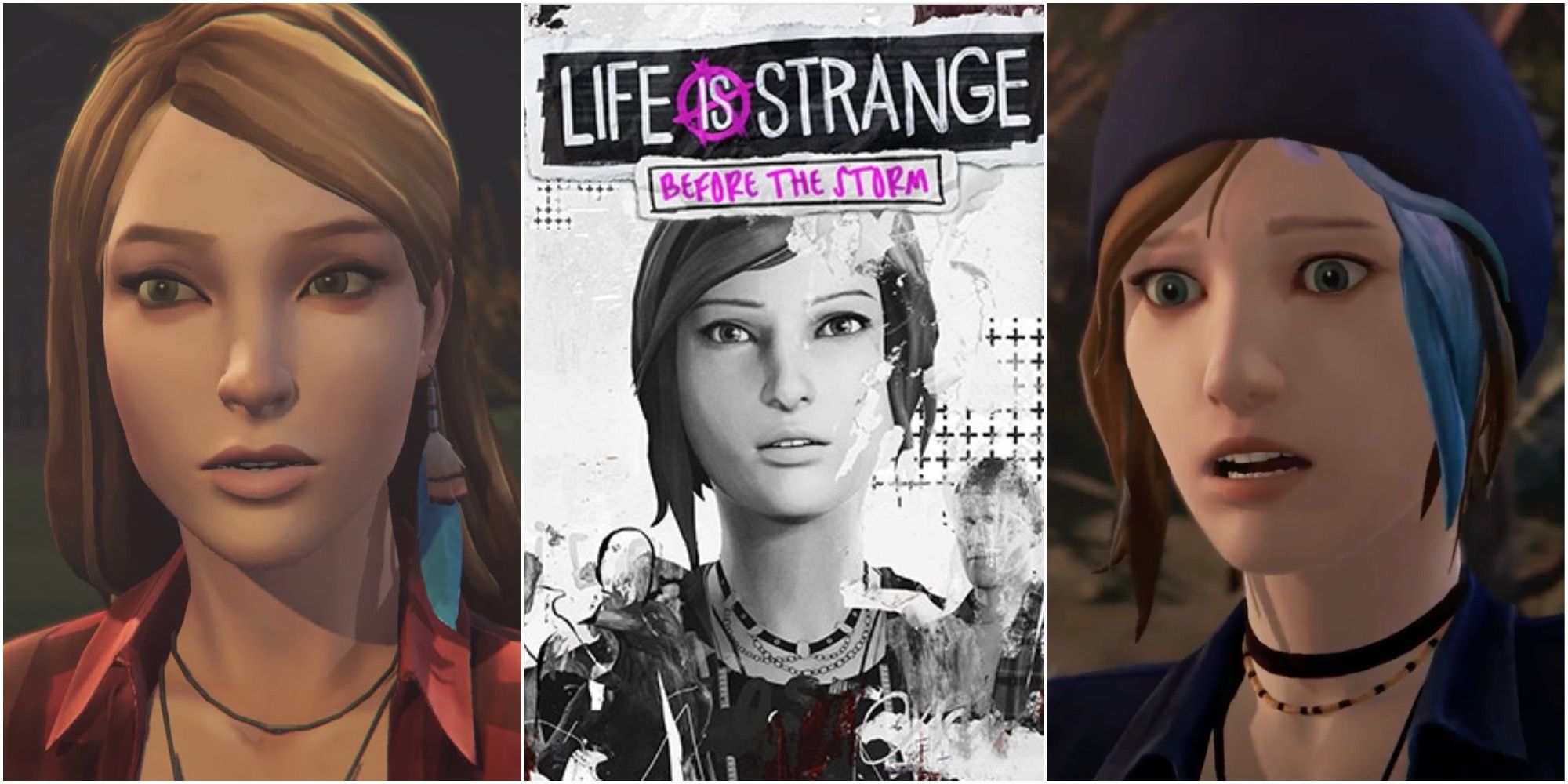 Collage Of Life Is Strange Before The Storm Game Poster Rachel And Chloe