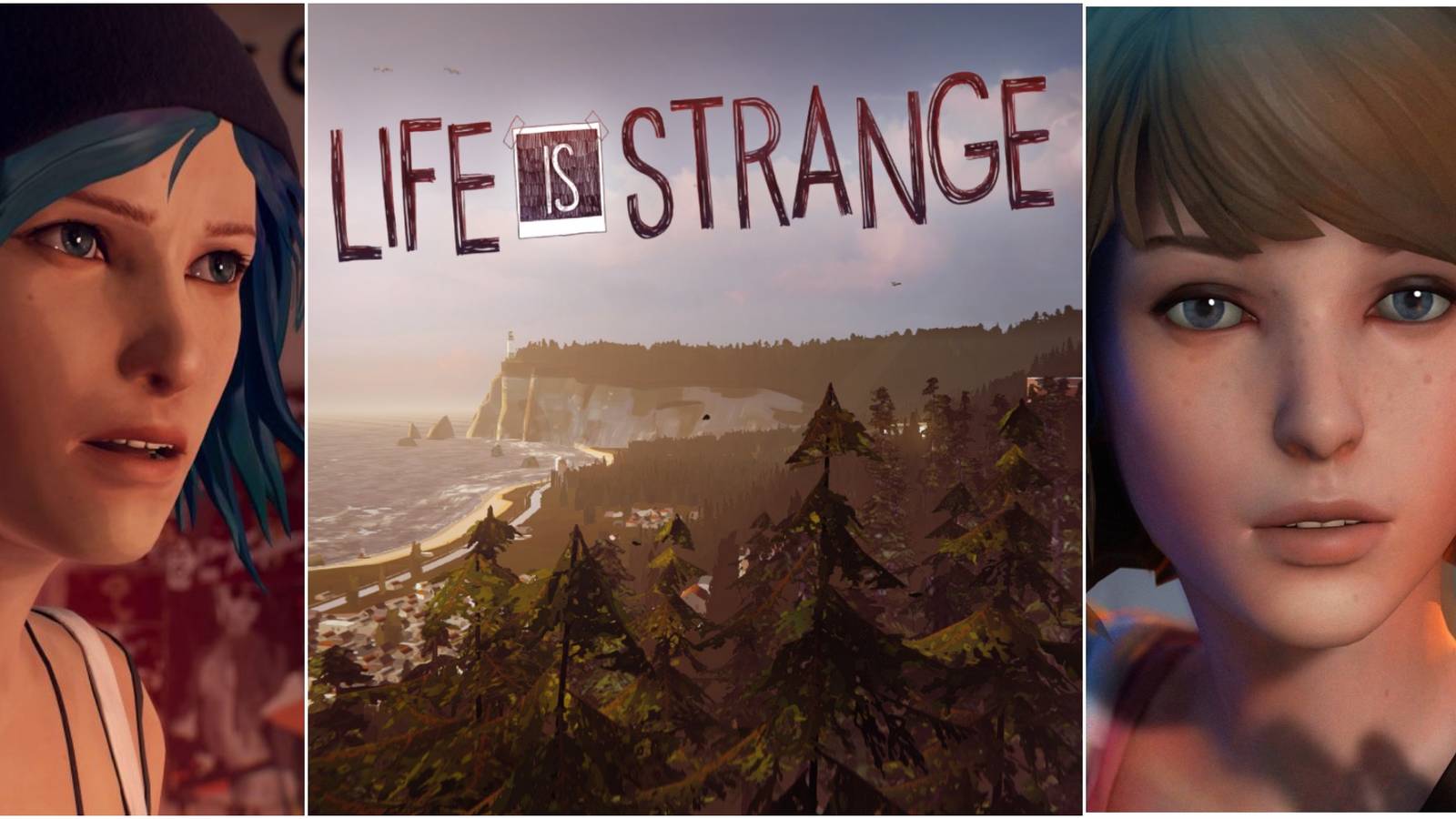 Collage Of Life Is Strange Title And Characters Max And Chloe