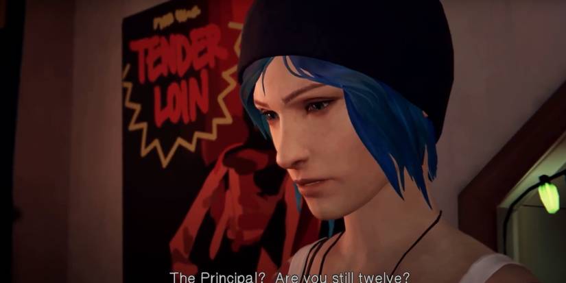 Life is Strange Chloe talking to Max about Nathan in episode 1