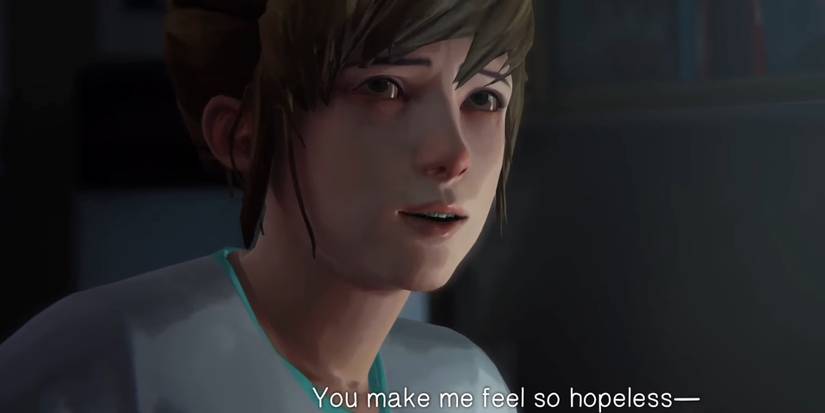 Telling Kate to look for proof in episode 2 of Life is Strange