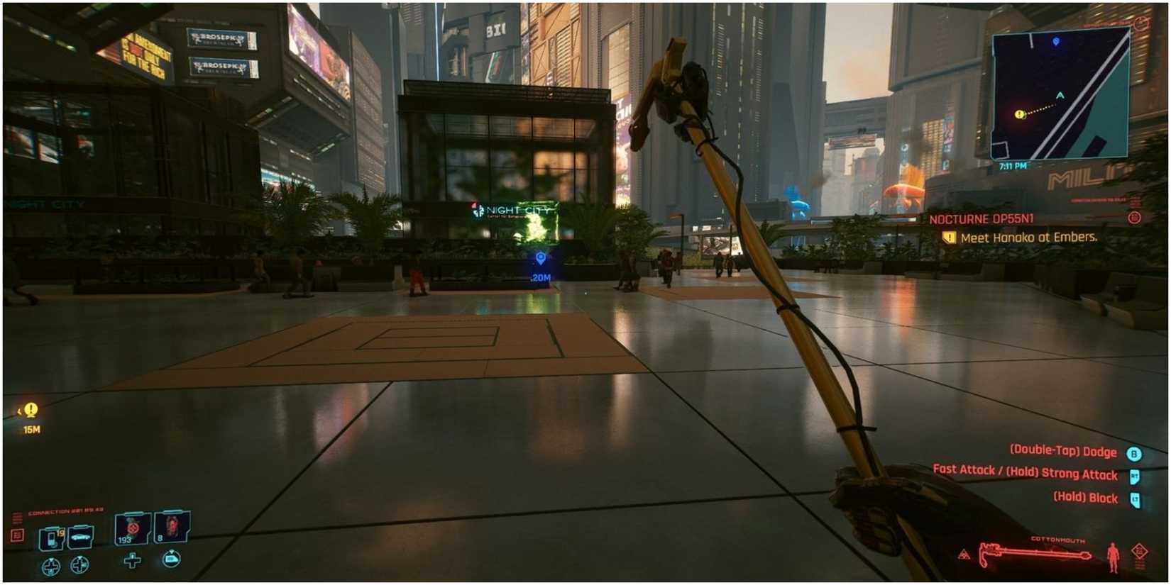 Cottonmouth cyberpunk 2077