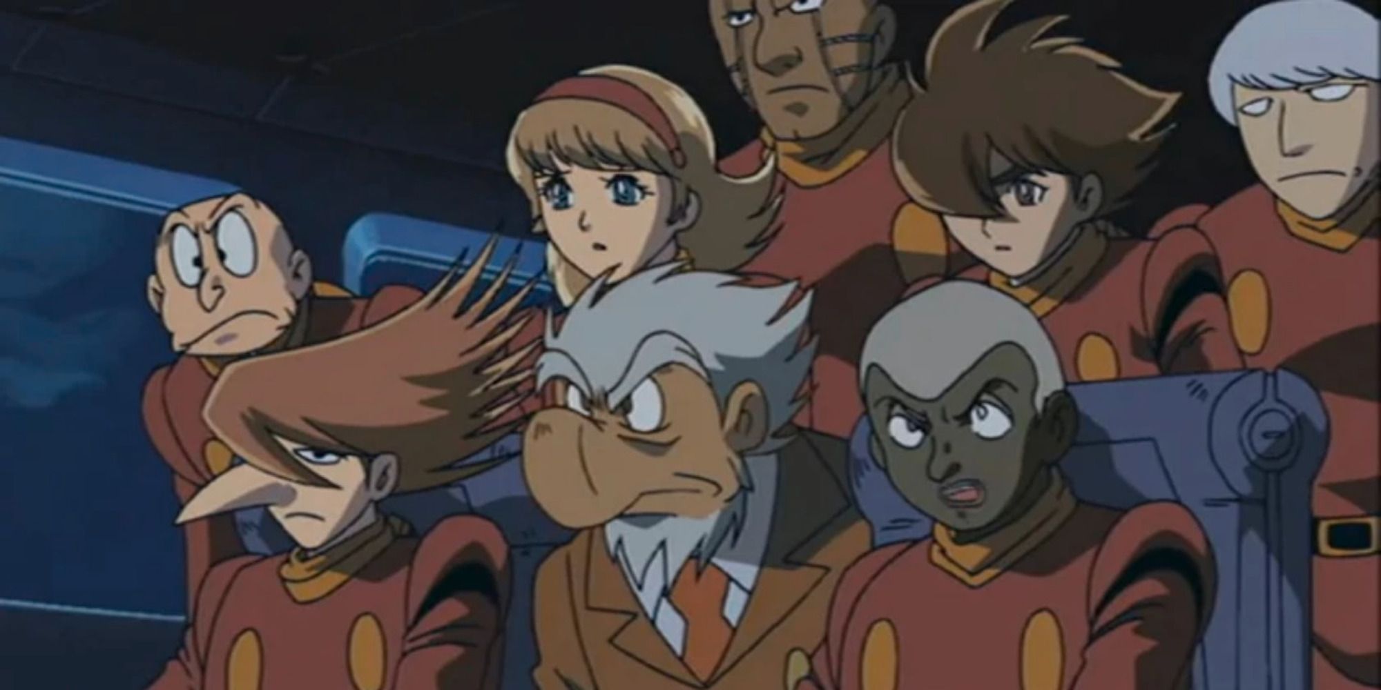 A scene featuring characters from Cyborg 009