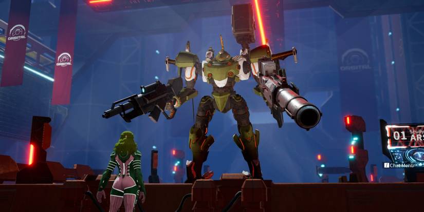 Daemon X Machina - Looking over a particularly large Arsenal.