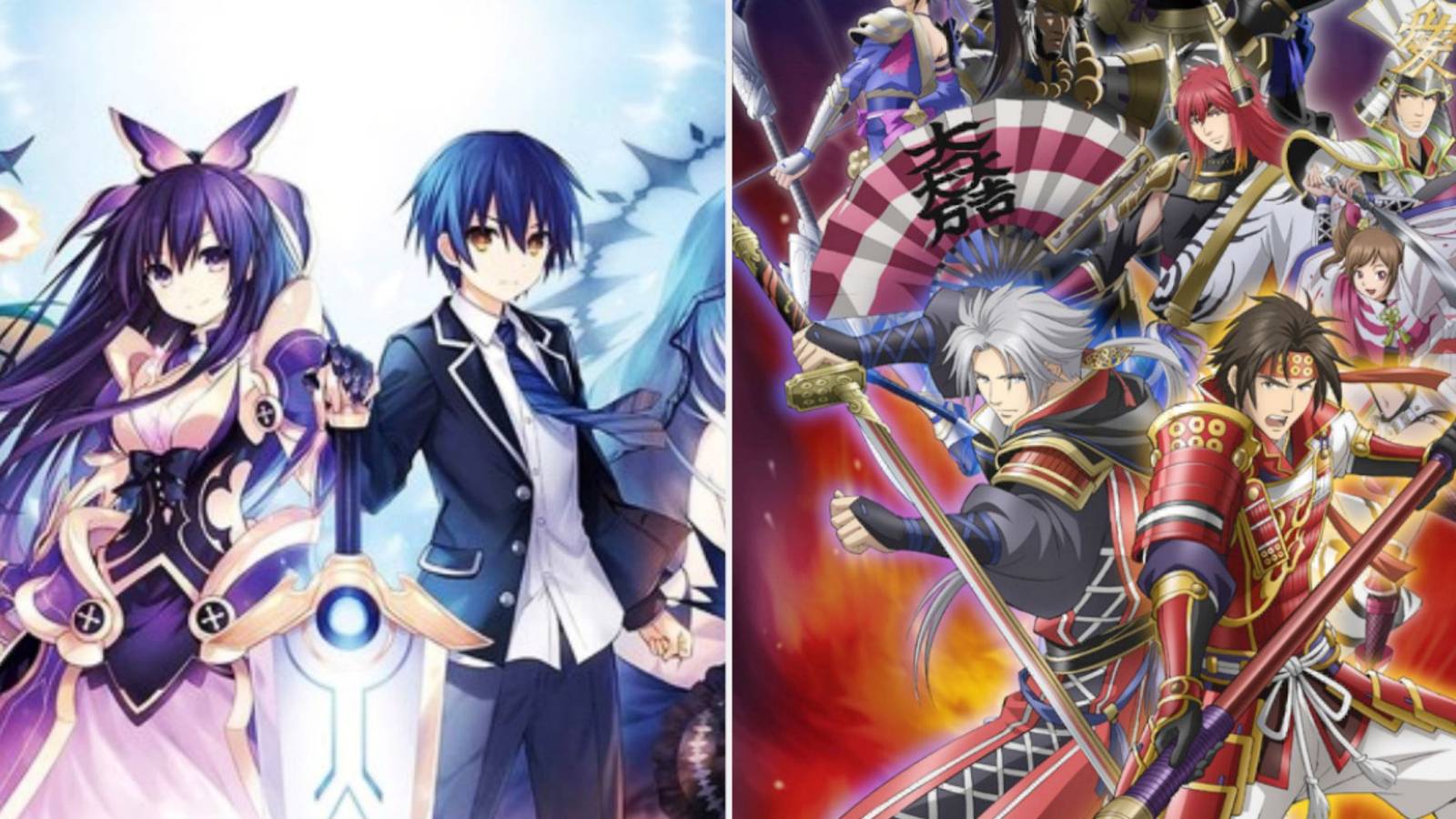 Date A Live And Sengoku Musoi Anime Series
