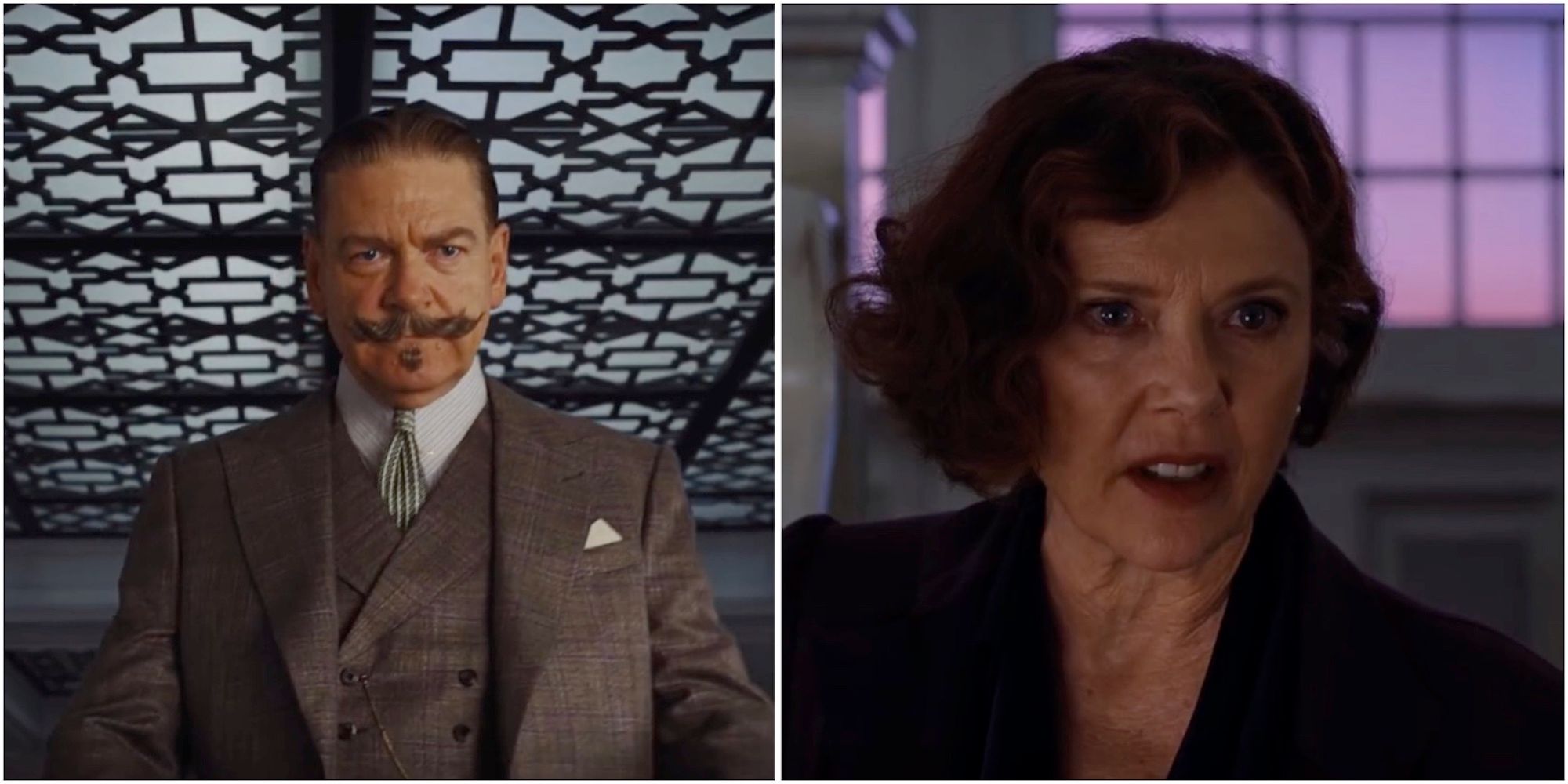 Poirot and Euphemia from Death on the Nile