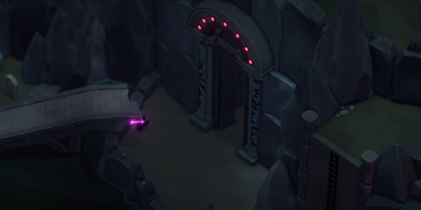 Death's Door Lost Cemetery Gate