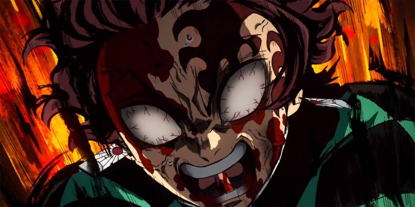 Demon Slayer - Tanjiro Manifesting His Demon Slayer Mark