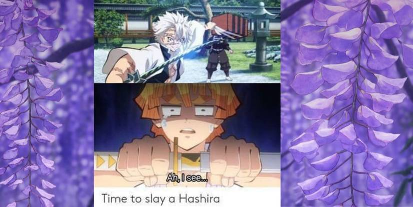 Demon Slayer meme Sanemi Shinazugawa Zenitsu Agatsuma