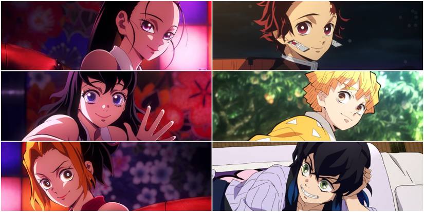 Demon Slayer Tanjiro Kamada Zenitsu Agatsuma Inosuke Hashibira Hinatsuru Suma Makio