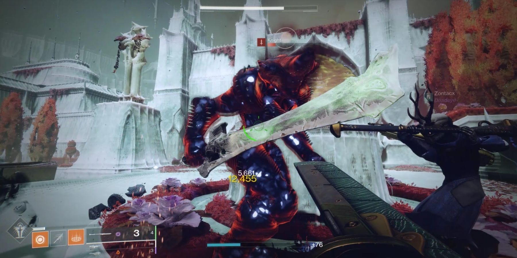 Destiny 2 Hitting Target With Enigma Glaive