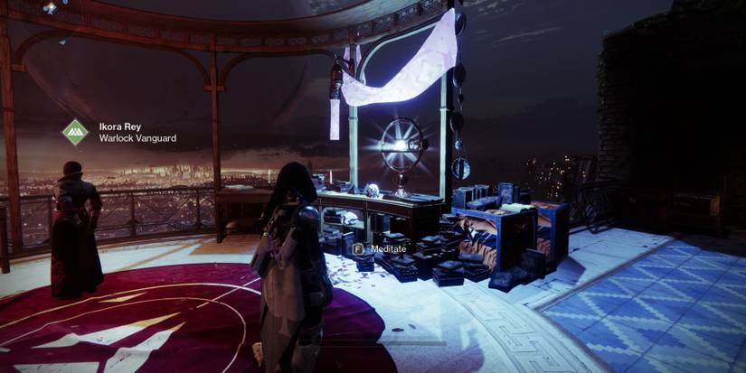 Destiny 2 Meditate Next To Ikora